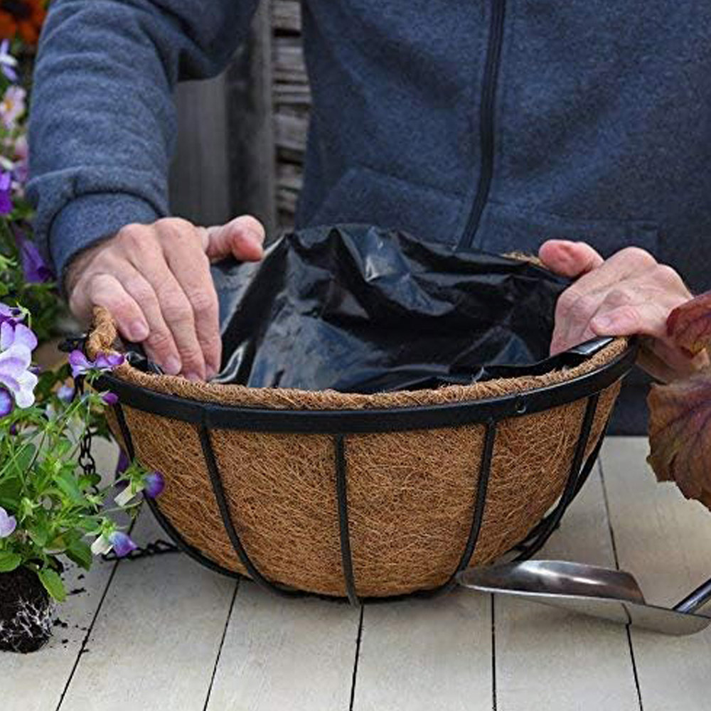Garden Gear Garden Grow Hanging Basket and Liner Image 5
