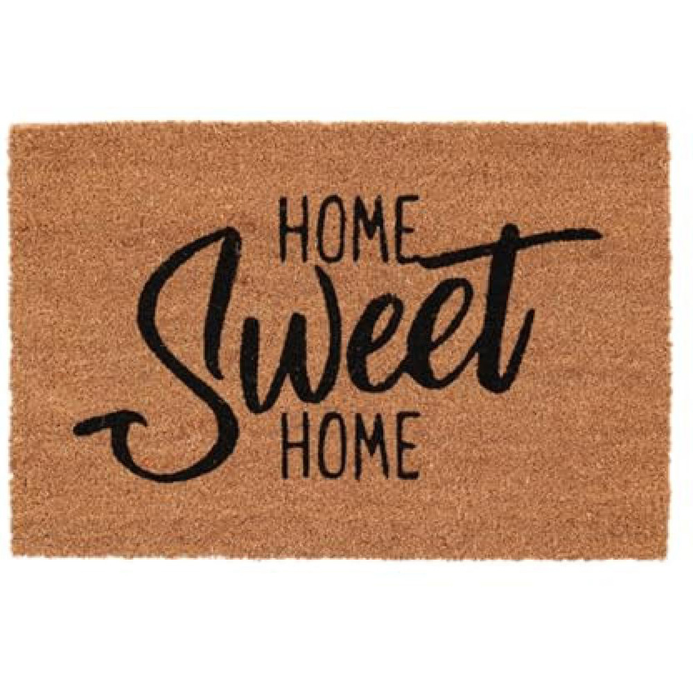 Fallen Fruits Home Sweet Home Coir Doormat 60 x 40cm Image 1
