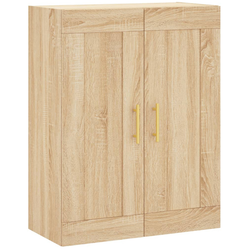 vidaXL 2 Door Sonoma Oak Wall Mounted Cabinet Image 2
