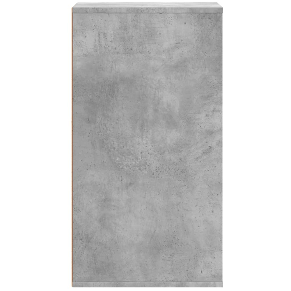 vidaXL 4 Drawer Concrete Grey Wooden Chest of Drawers Image 5