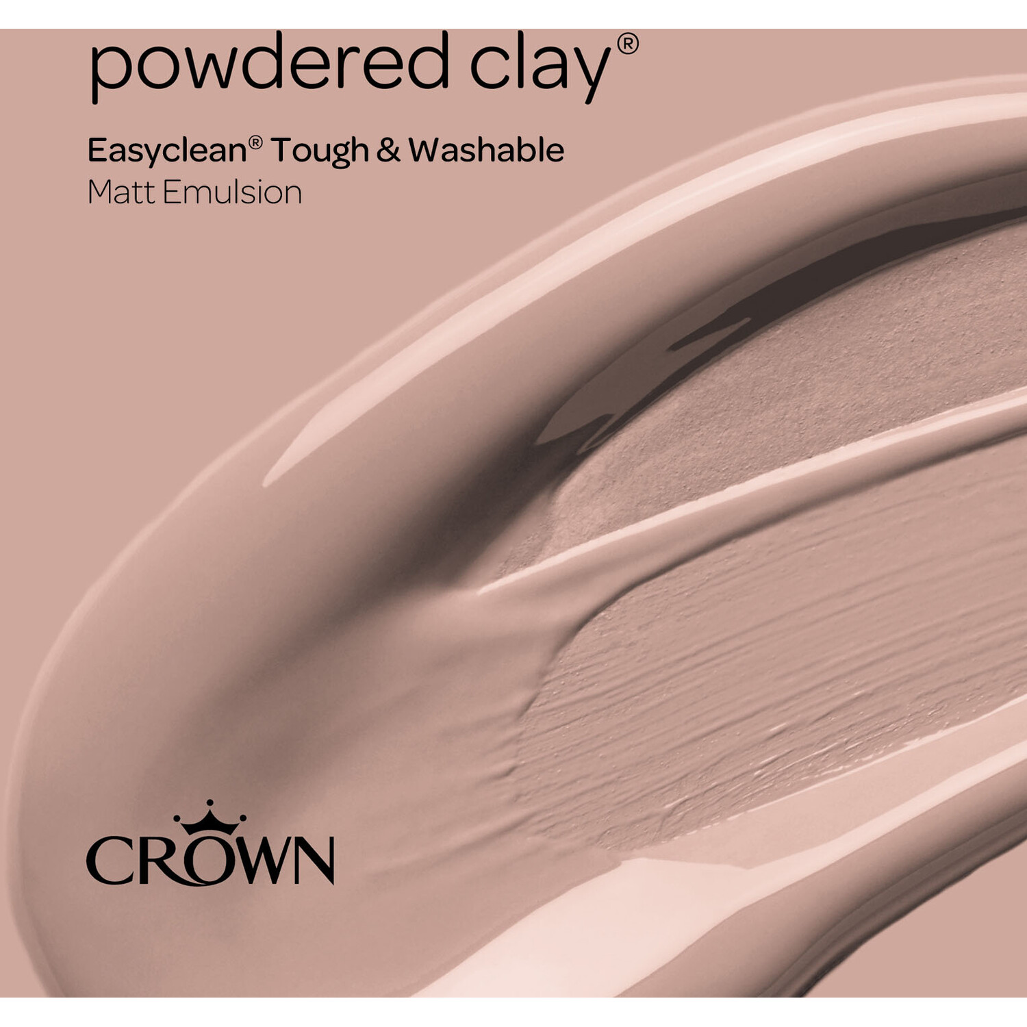 Crown Easyclean Powdered Clay Matt Emulsion Multisurface Paint 2.5L Image 9