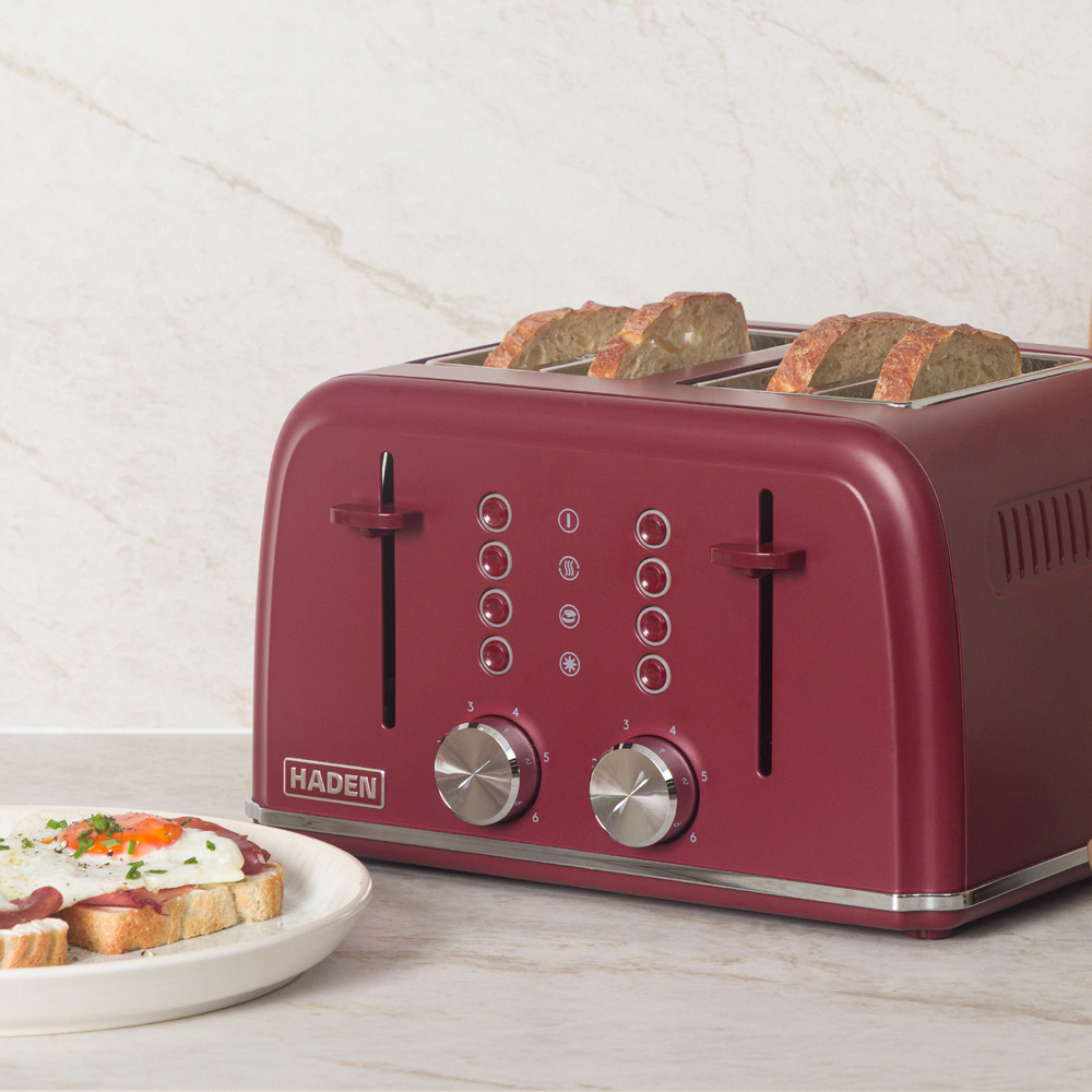 Haden Banbury 214768 Berry 4 Slice Toaster Image 2