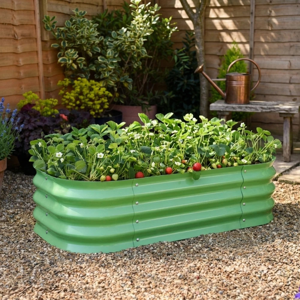 Garden Gear Metal Raised Bed 120 x 60 x 30cm Image 3