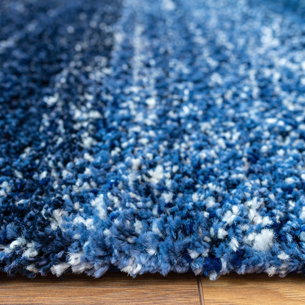 Kukoon Alder Navy Shaggy Rug 160 x 230cm Image 4