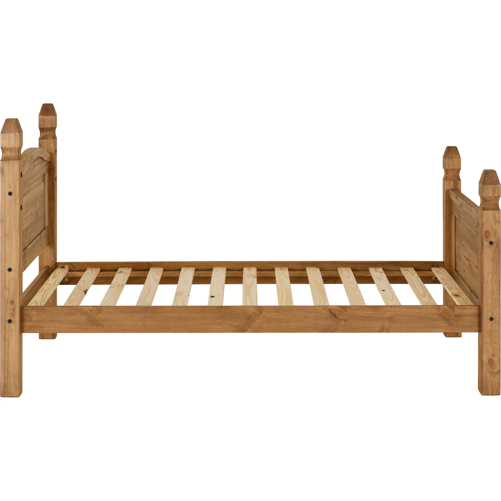 Seconique Corona Single Distressed Waxed Pine High End Bed Image 4