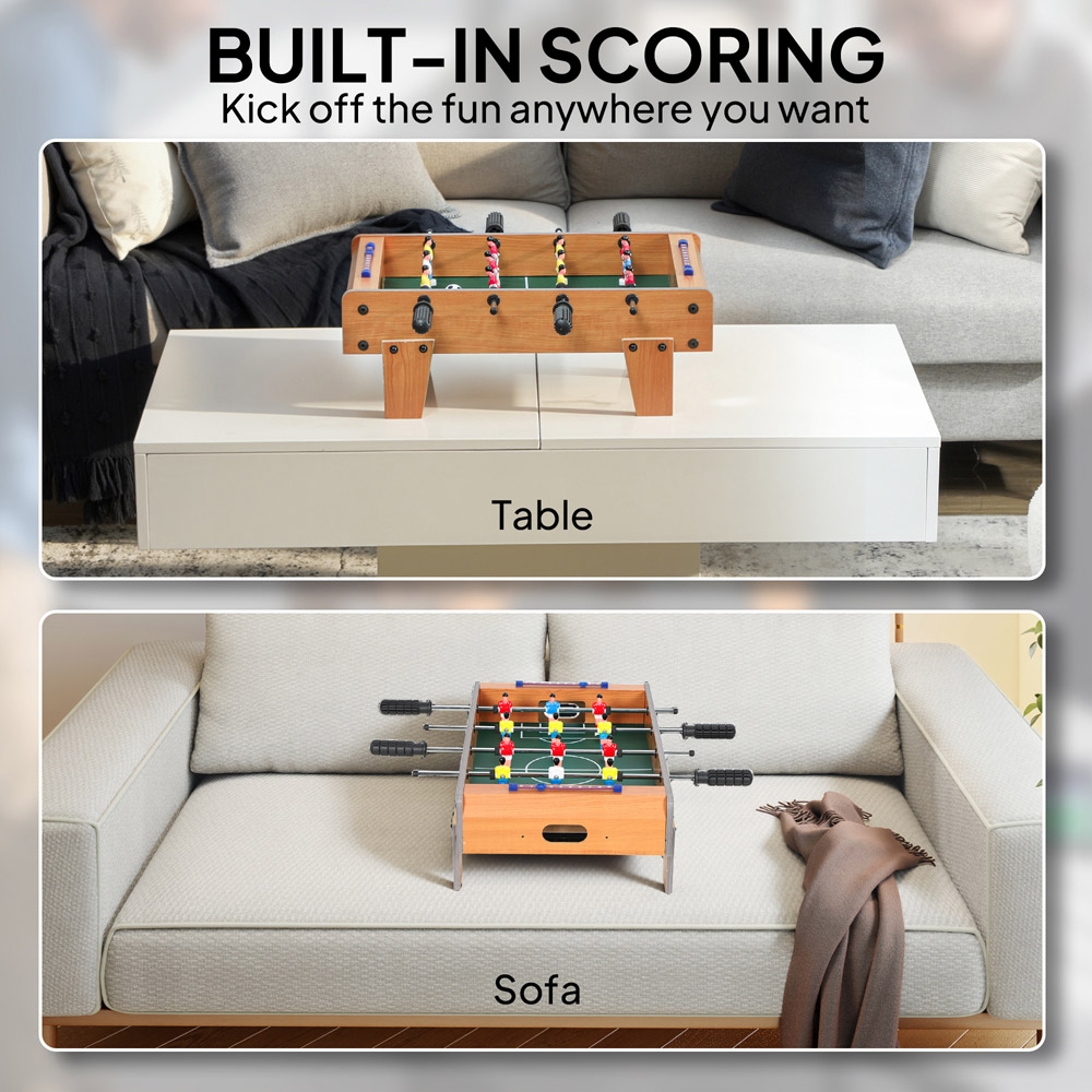 SPORTNOW Kids Compact Foosball Table Image 8