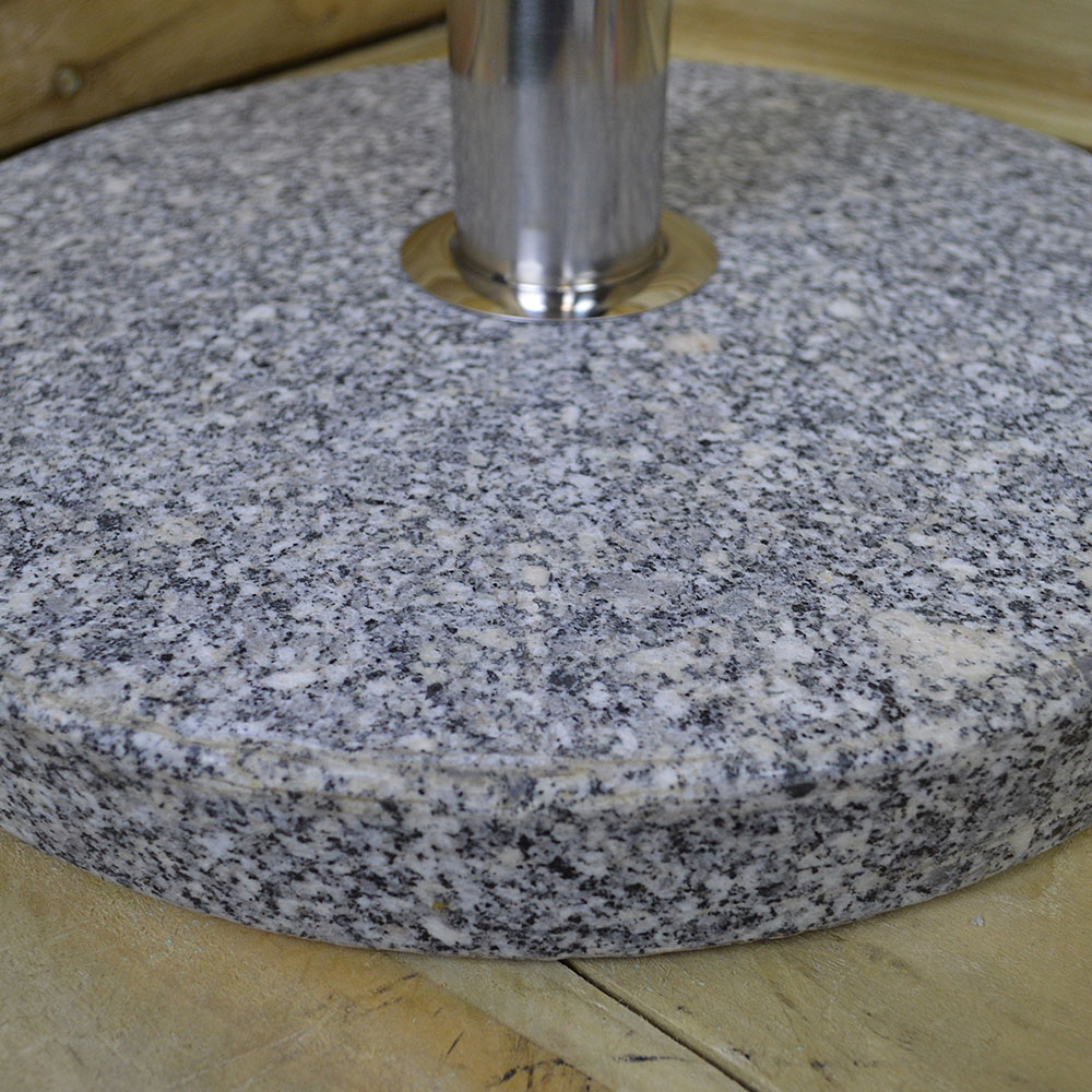 Samuel Alexander Granite Round Parasol Base 16kg Image 3