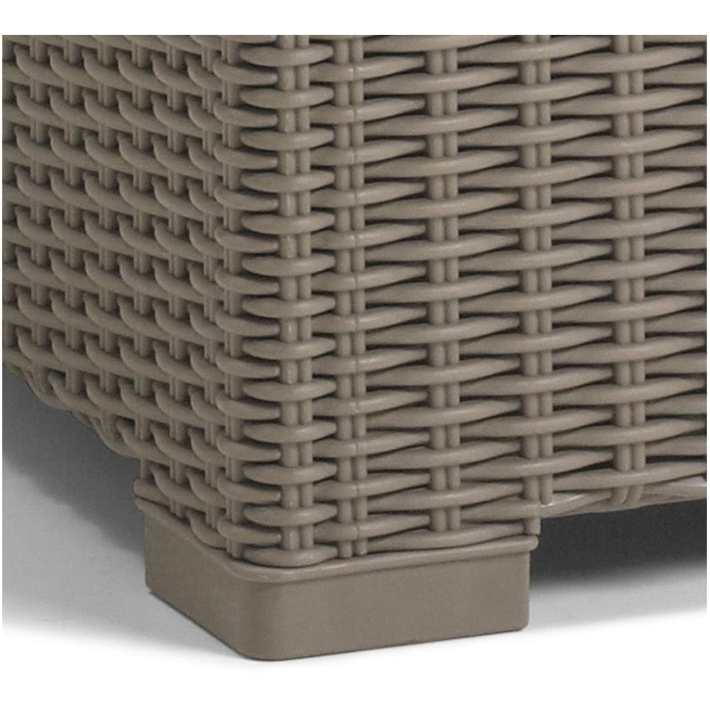 Keter California 4 Seater Cappuccino Chaise Longue Set Image 5