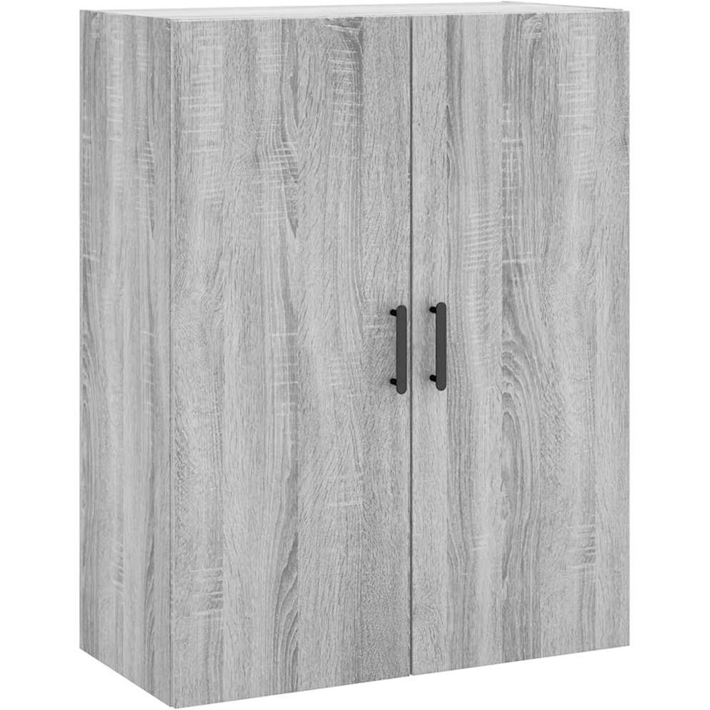 vidaXL 4 Door Grey Sonoma Highboard Image 5