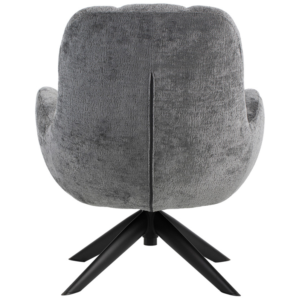 Loft24 Glenfield Grey Chenille Accent Chair Image 5