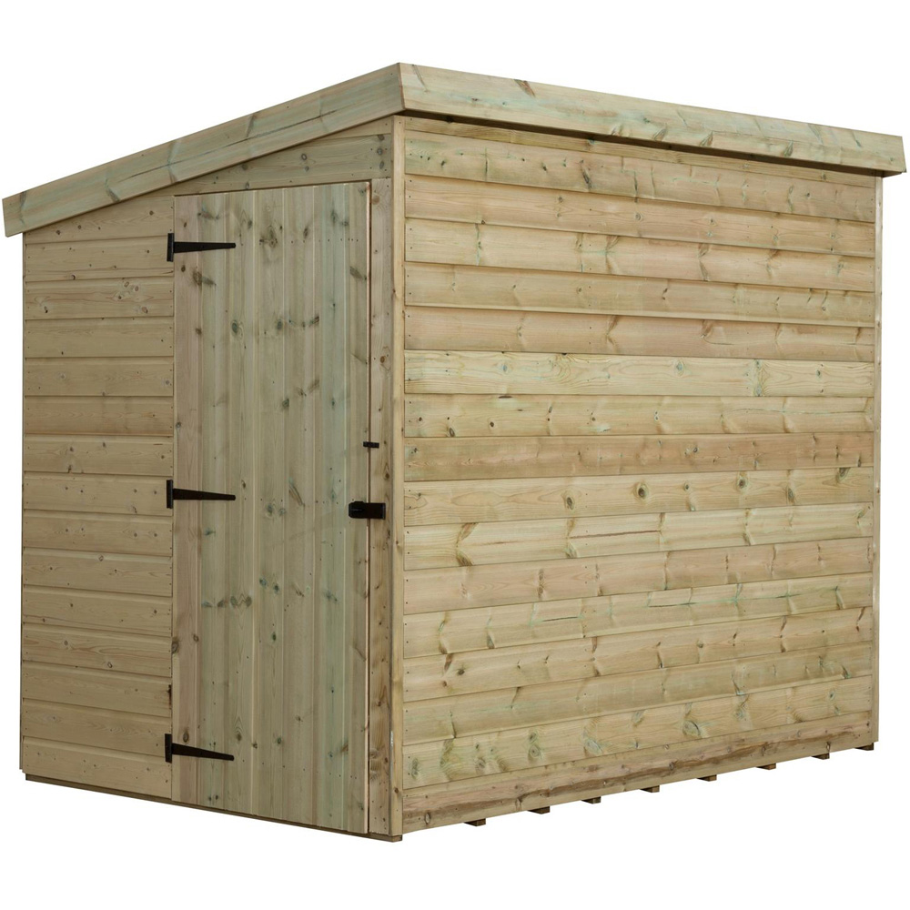 Empire Sheds 2000 7 x 4ft Tongue and Groove Pent Garden Shed Image 1