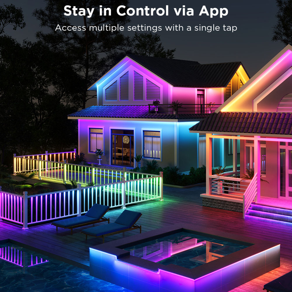 Govee RGBICWW LED Smart Strip Light 10m Image 4