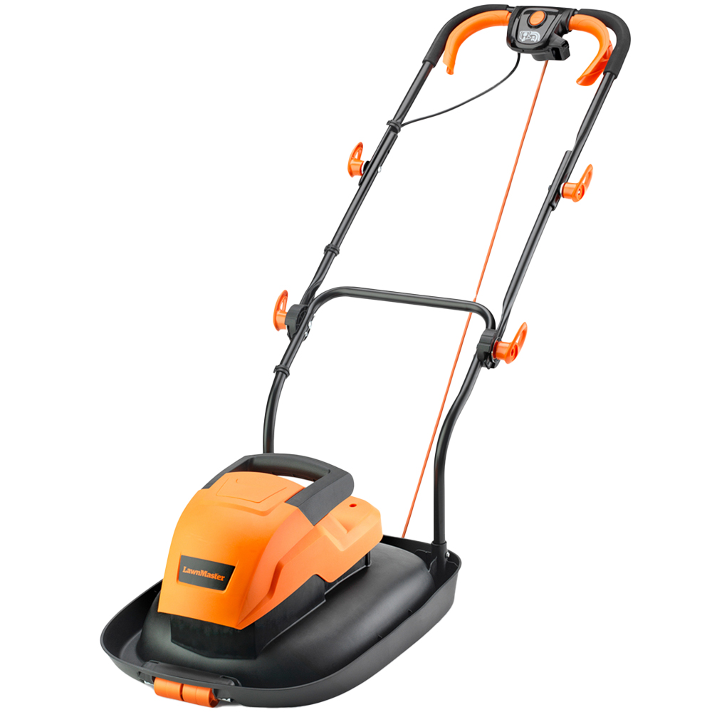 LawnMaster MEH1633M 1600W 33cm Mulching Hover Lawn Mower Image 1
