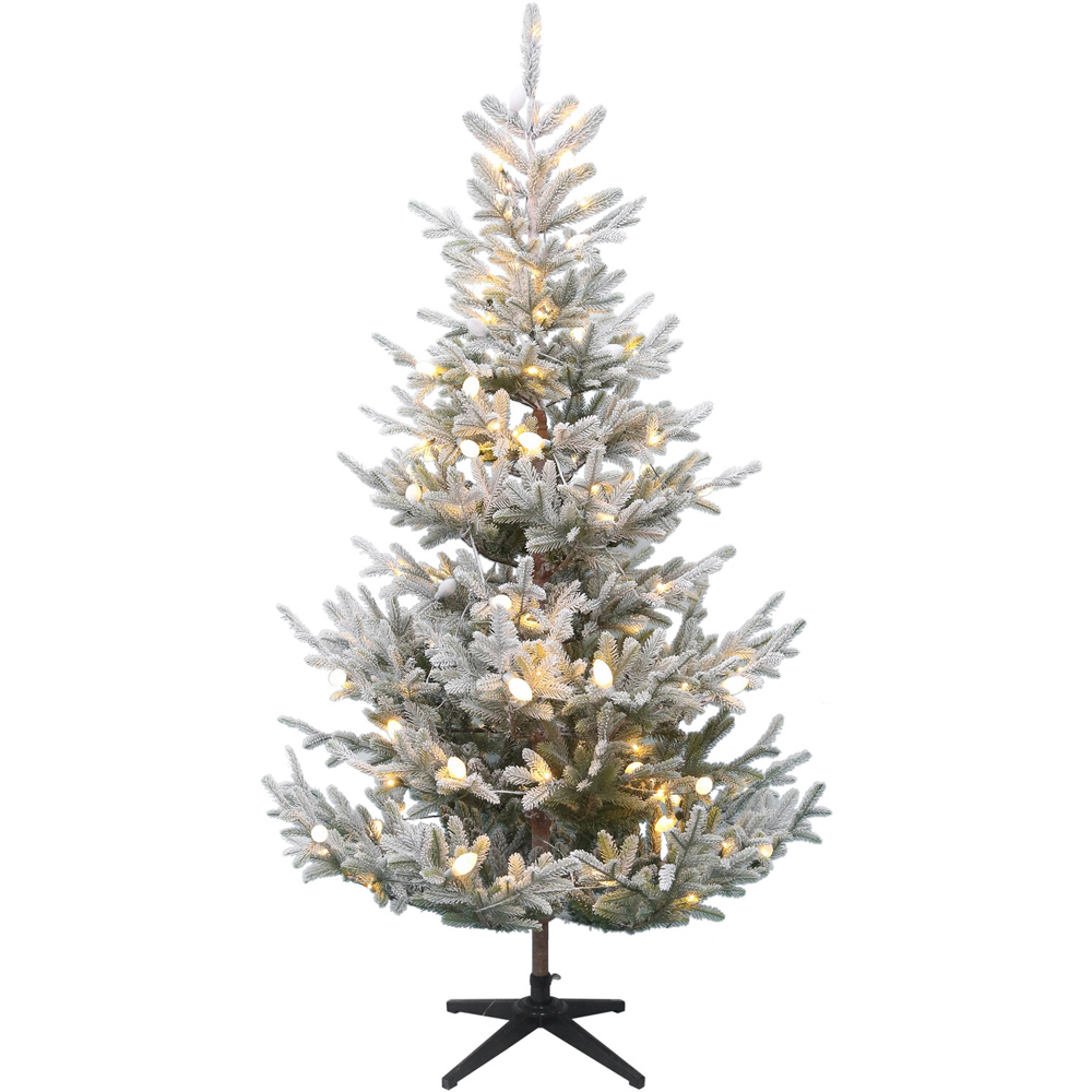 Courchevel Pre-Lit Tree White Image 1