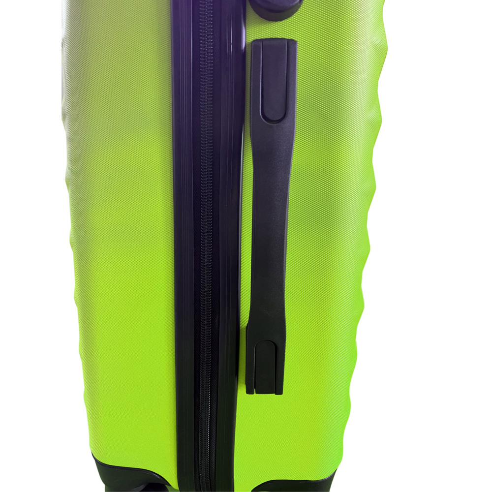 Groundlevel 4 Wheel Diamond Set of 3 Green Luggage Suitcase Image 5