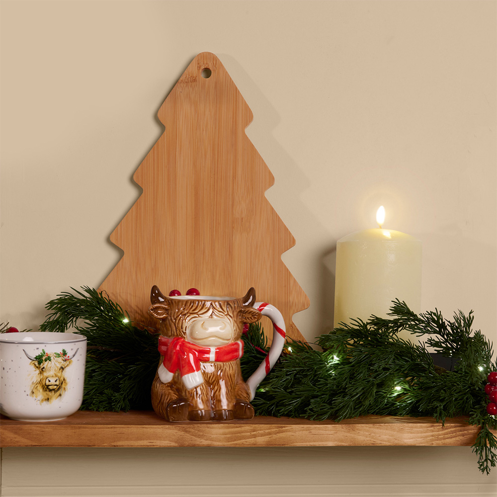 Highland Cow Shaped Mug Image 2