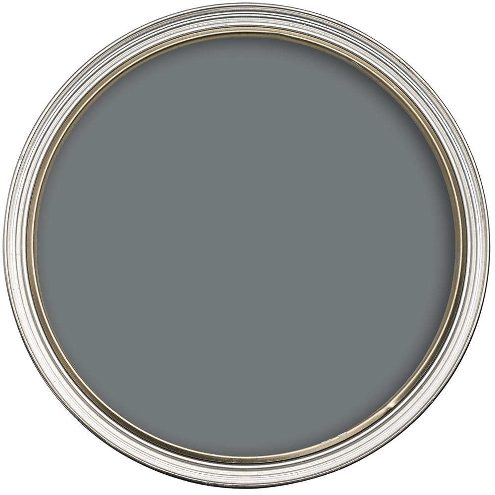 Johnstone's Quick Dry Wood & Metal Steel Smoke Gloss Paint 750ml Image 3