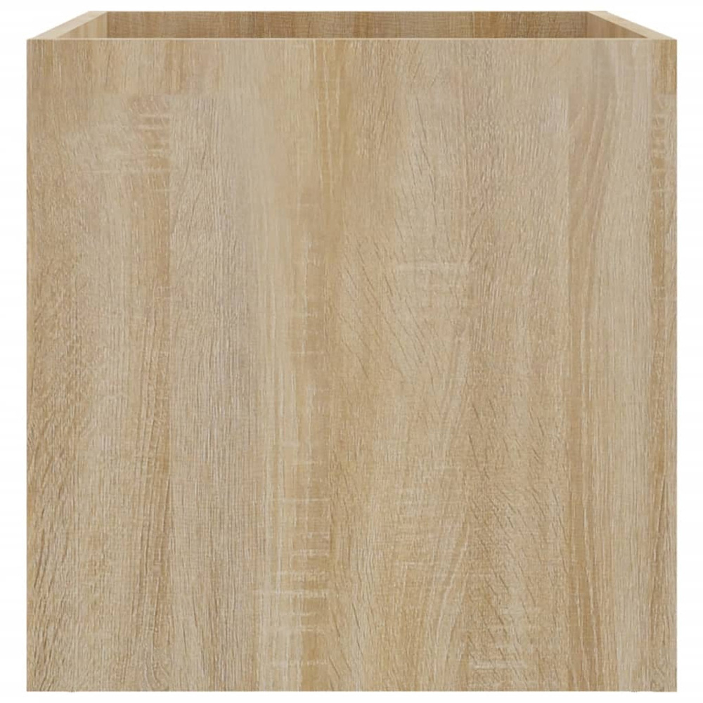 vidaXL Sonoma Oak Garden Planter 40 x 40 x 40cm Image 4