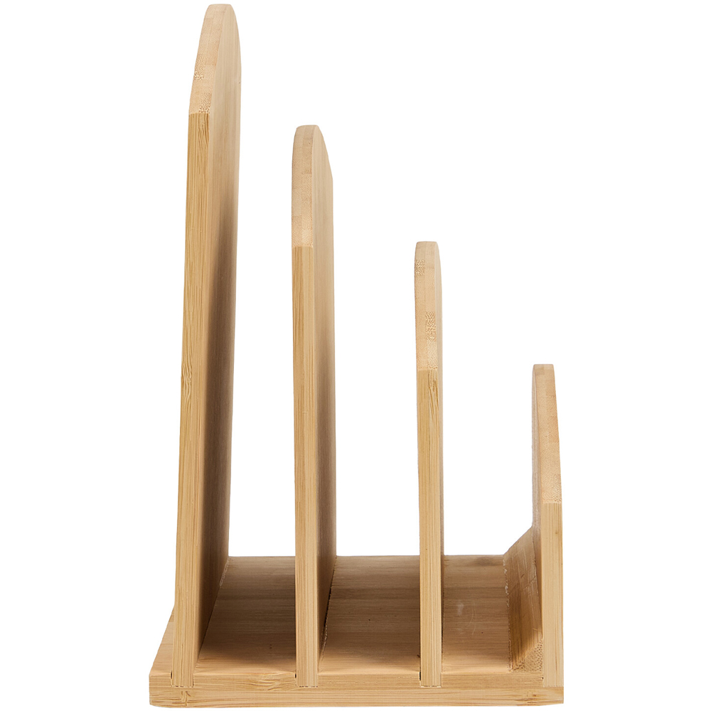 Bamboo Letter Holder Natural Image 3