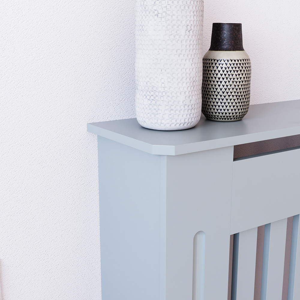 Vida Designs Chelsea Olive Grey Radiator Cover Extra Large Image 5