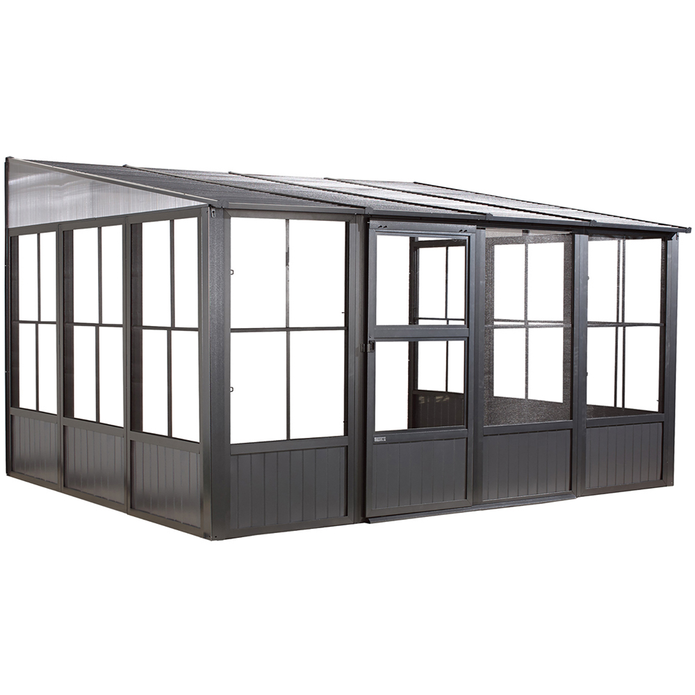 Sojag Charleston 3 x 4m Grey Conservatory Image 1