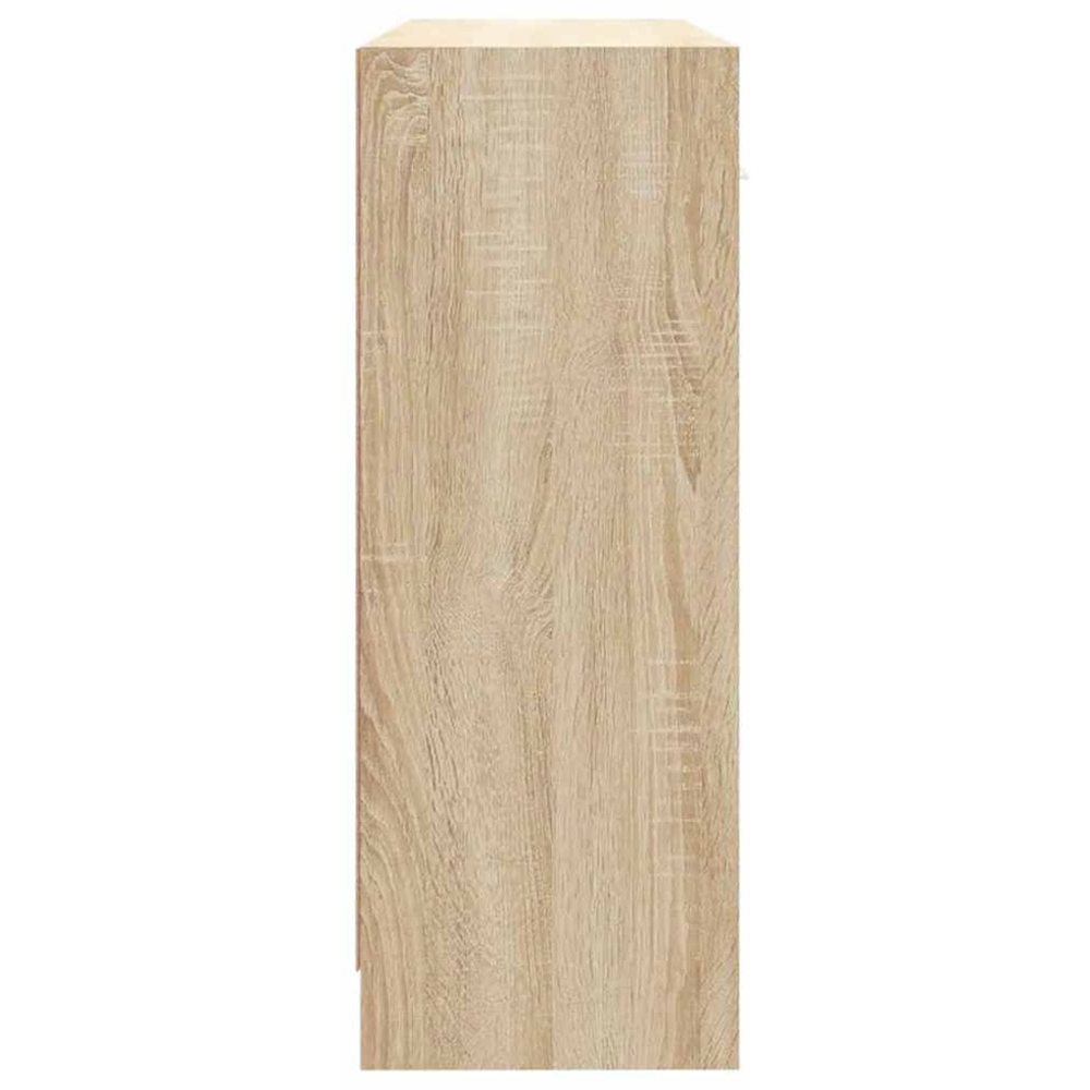 vidaXL 3 Door 3 Drawer Sonoma Oak Sideboard Image 6