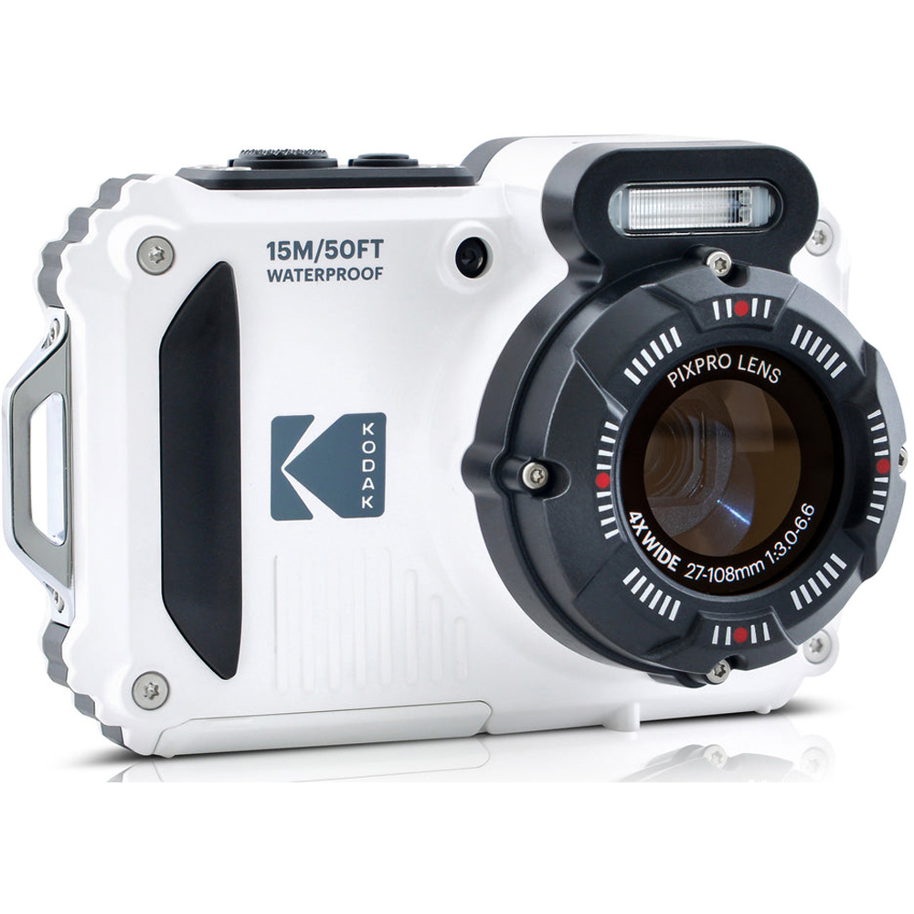 Kodak PIXPRO WPZ2 White 16MP 4x Zoom Waterproof Compact Camera Image 4