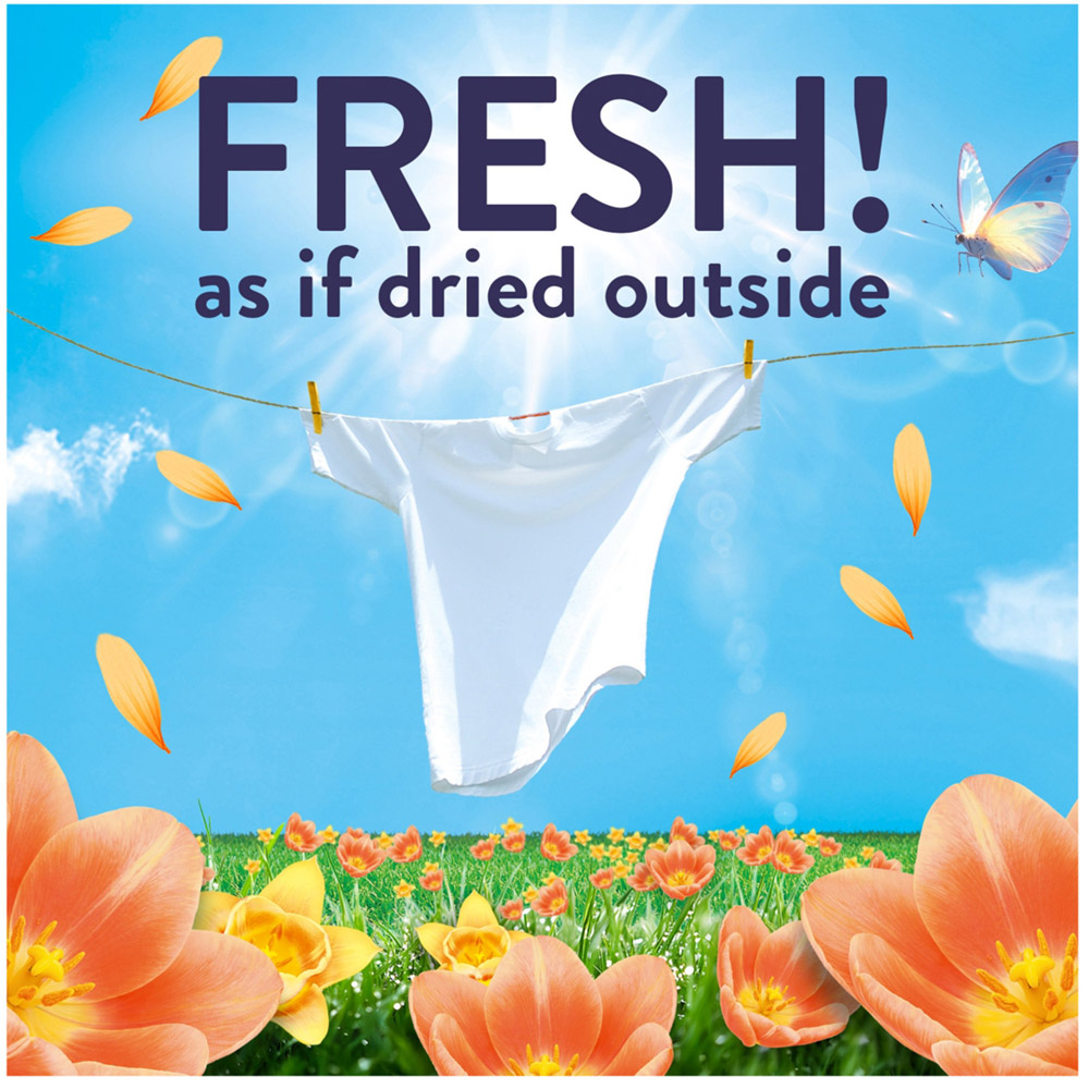 Lenor Outdoorable Fresh Fabric Conditioner 700ml First Day of Spring Image 8
