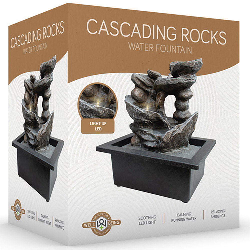 Wellbeing Cascading Rocks Fountain Image 3