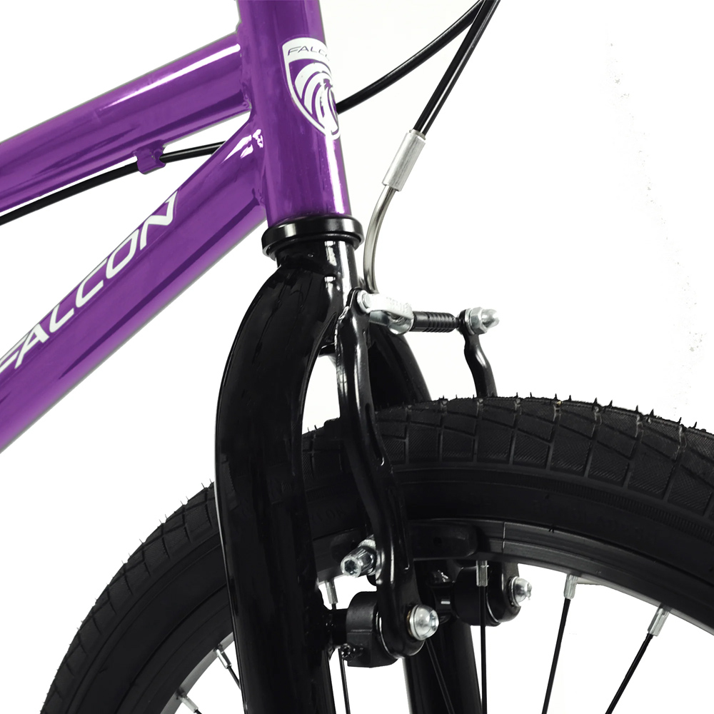 Falcon Storm 20-inch Purple BMX Bike Image 6