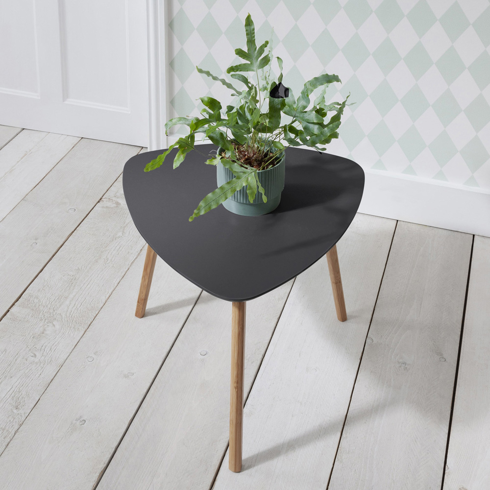 Noa and Nani Malme Storm Grey and Natural Pine Large Side Table Image 5