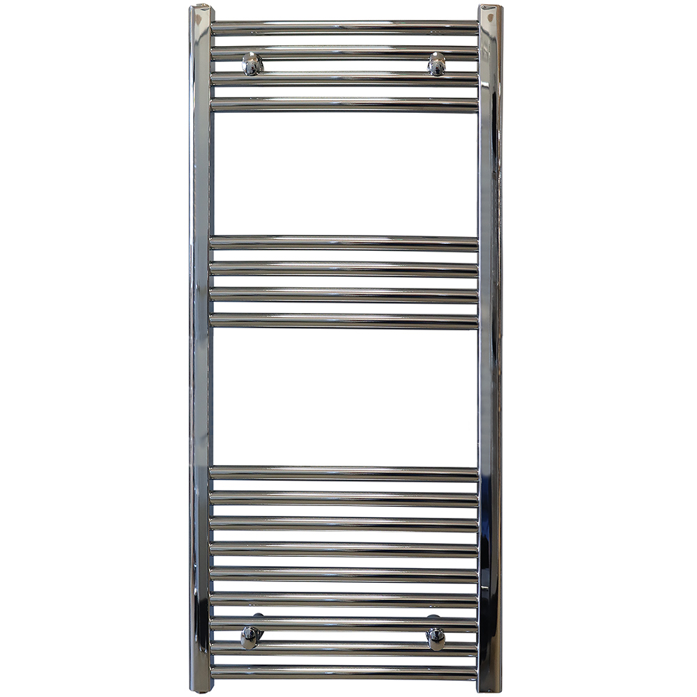Towelrads Independent 965BTU Chrome Towel Radiator 1000 x 500mm 283W Image 1