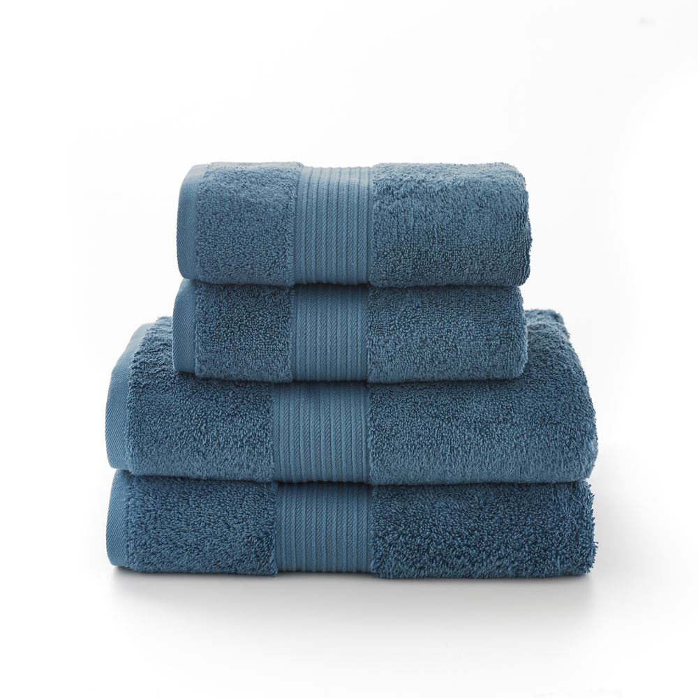 Deyongs Bliss Pima Petrol Bath Towel Image 3