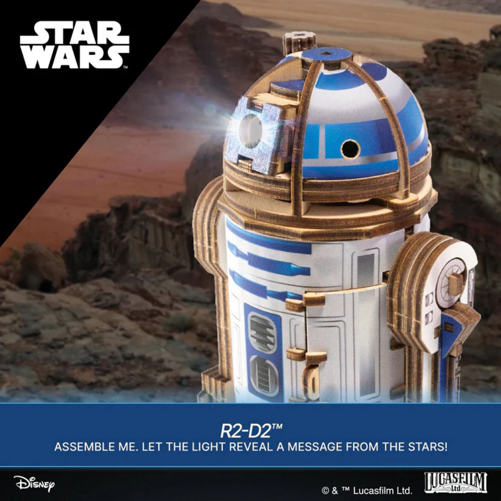 Ugears Star Wars R2-D2 Mechanical Model Image 8