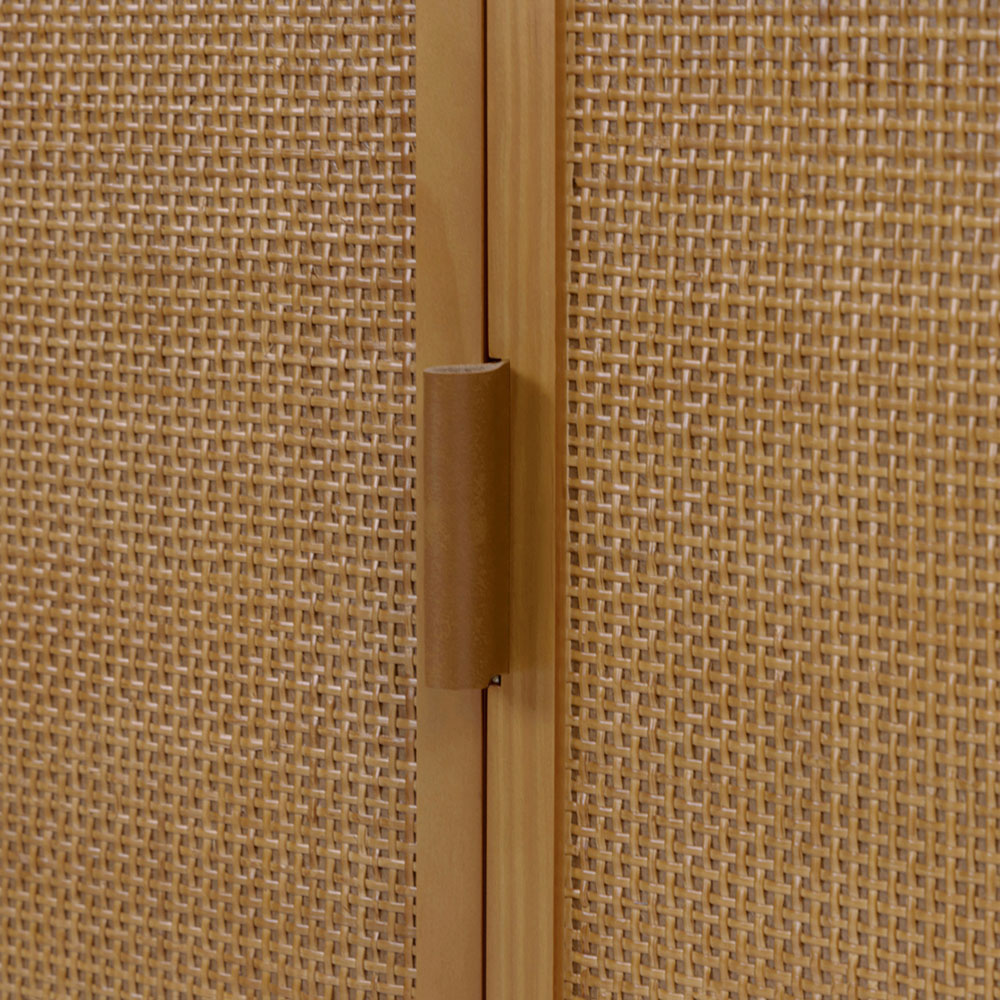 Teamson Home Hatteras 2 Door Natural Accent Cabinet Image 6