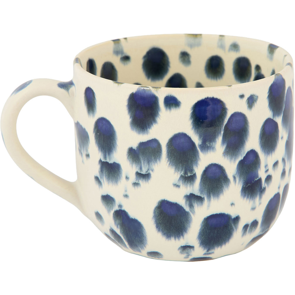 Pack of 4 Blue Speckle Mugs Image 1