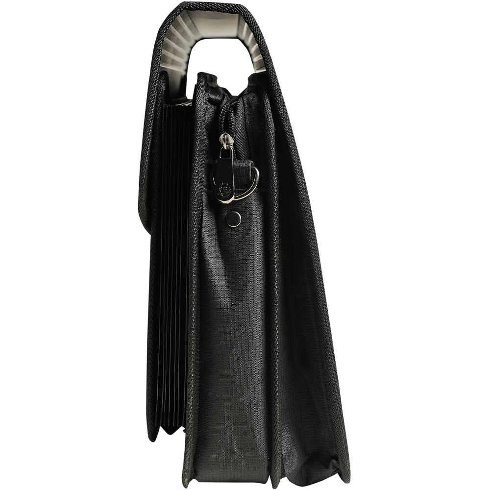 Exacompta Exactive Black Lightweight Exatravel Briefcase 26 x 38cm Image 3