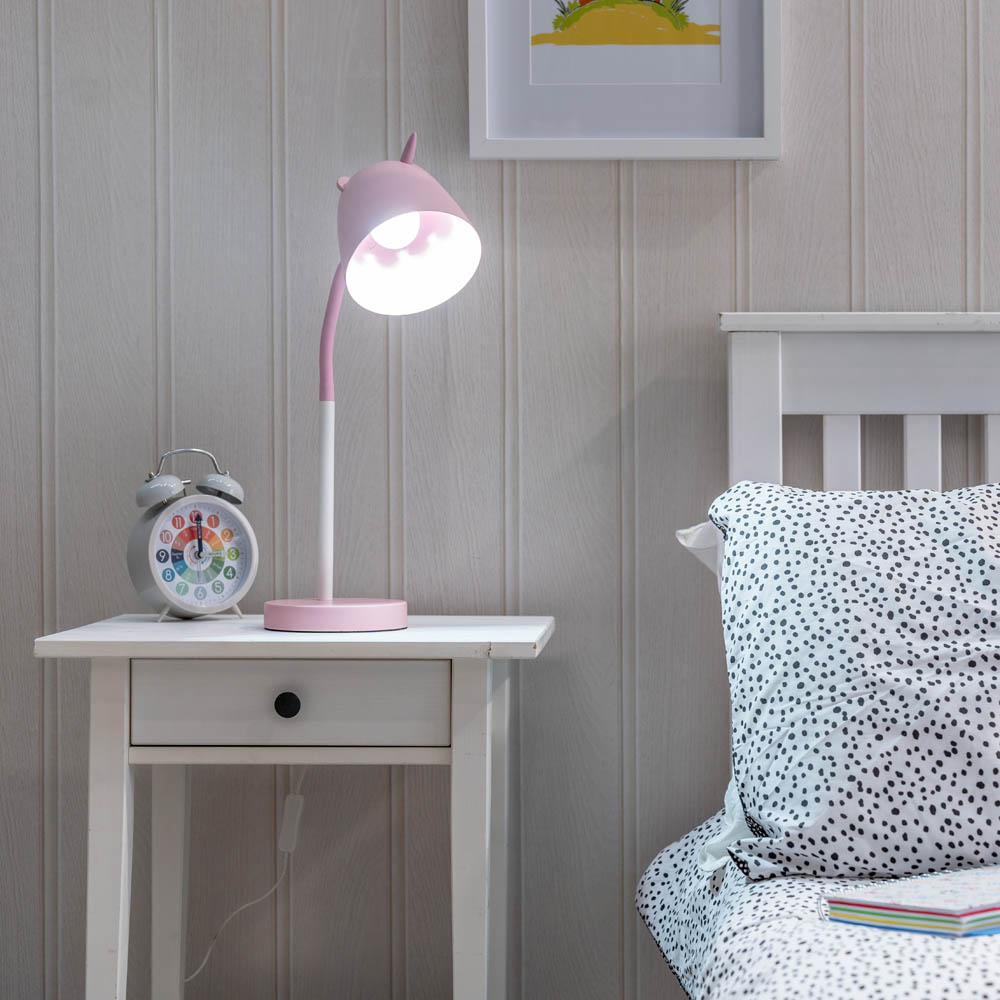 ValueLights Unicorn Desk Table Lamp with LED Lights Image 6