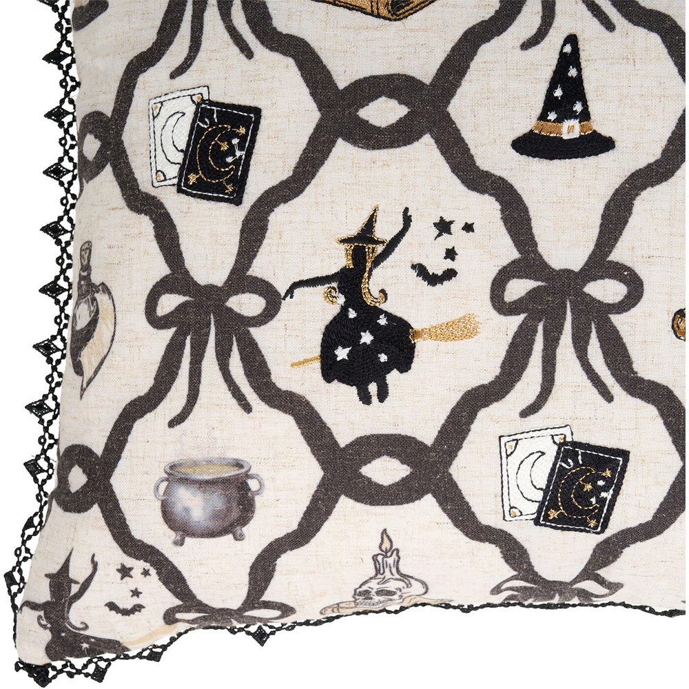Spellbound Cushion Monochrome Image 5