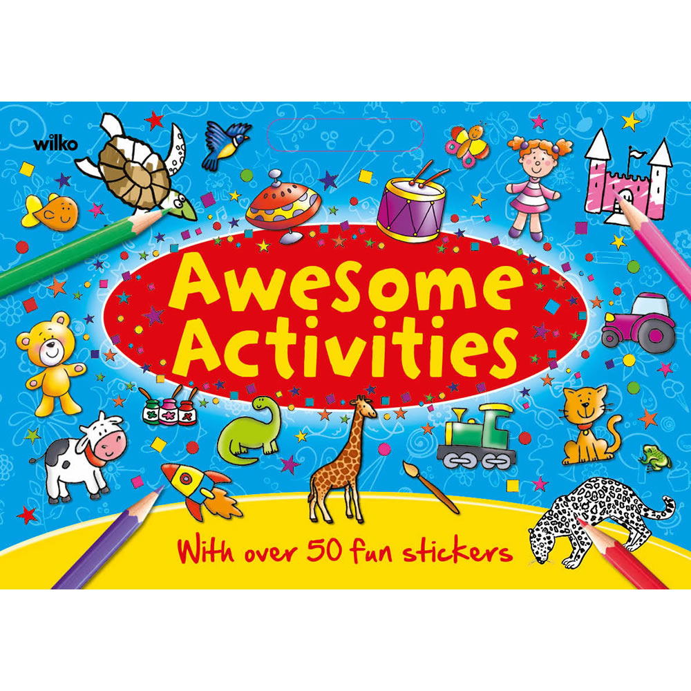 Wilko A3 Activity And Sticker Book Image