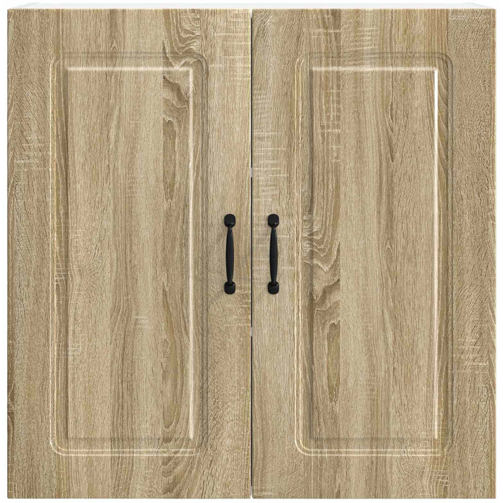 vidaXL Kalmar 2 Door Sonoma Oak Wall Kitchen Cabinet Image 4