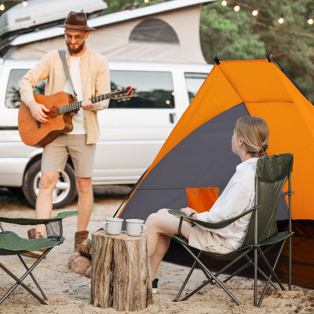 Milestone Camping UV50+ Protection Beach Shelter Image 2