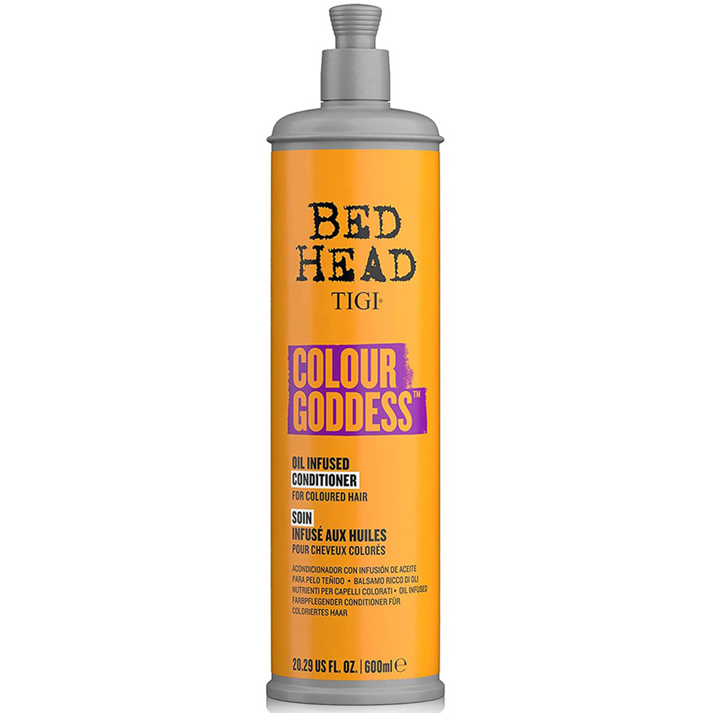 TIGI Bed Head Colour Goddess Coloured Hair Vibrant Care Conditioner 600ml 3 Pack Image 3