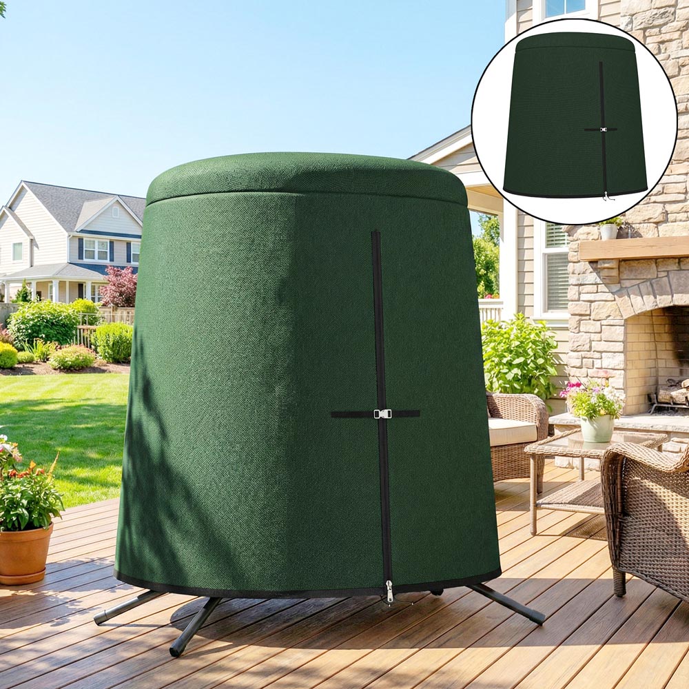 Outsunny Green Hanging Egg Chair Cover 230 x 196cm Image 8