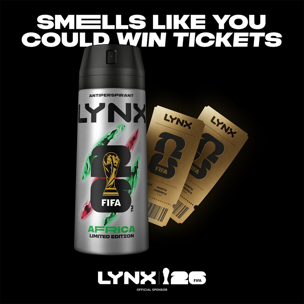 Lynx Africa 72H Sweat Protection Anti-Perspirant Aerosol Deodorant Spray 150ml 24 Pack Image 3