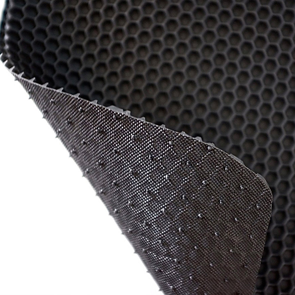 Oseasons Tesla Model X Black Hexagon Design 3 Piece Car Mat Set Image 5