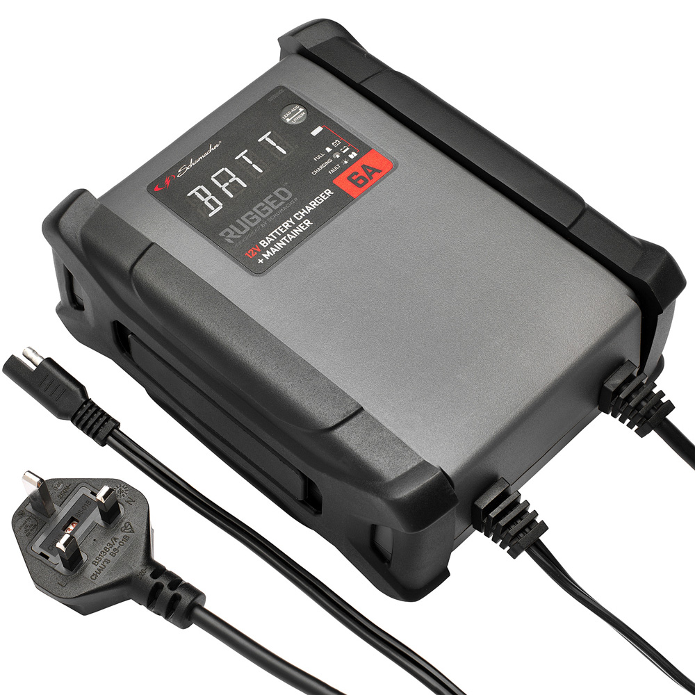 Schumacher SPX459 Rugged 12V Battery Charger and Maintainer 6A Image 3