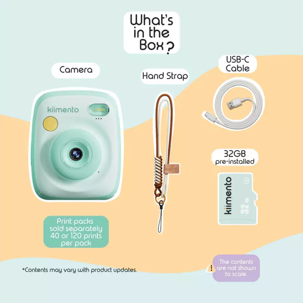 Kiimento Mint Kids Ink-Free Instant Print Digital Camera Image 6