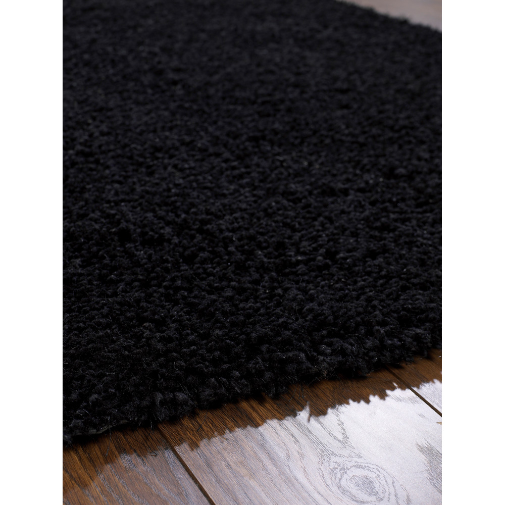 Origins Chicago Black Rug 90 x 150cm Image 5