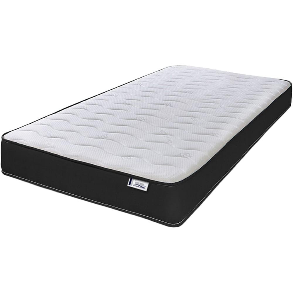 Extreme Comfort Cooltouch Colours Black Small Double Memory Foam and Spring Mattress Image 1